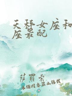 天秤女座和什么座最配