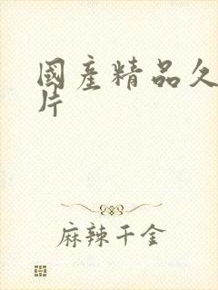 国产精品久久久片