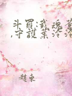 斗罗:武魂苍炎,守护叶泠泠