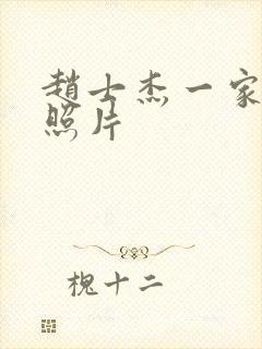 赵士杰一家三口照片