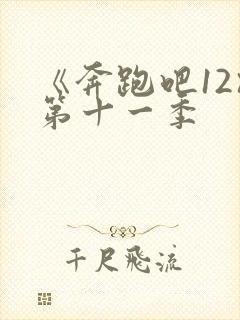 《奔跑吧12》第十一季