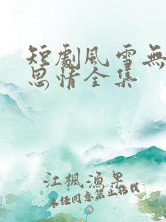 短剧风雪无尽相思情全集