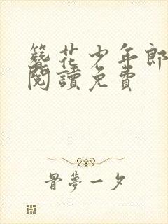 簪花少年郎全文阅读免费