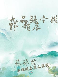 九品县令权倾朝野 赵辰