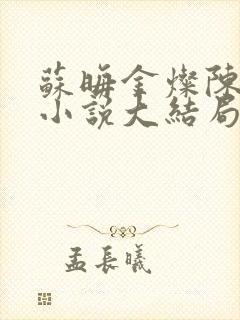 苏晦金灿陈先越小说大结局