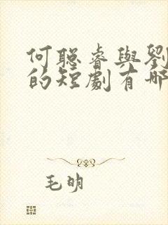 何聪睿与刘念演的短剧有哪些