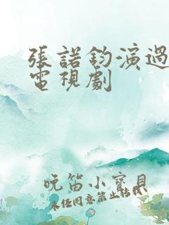 张诺钧演过哪些电视剧