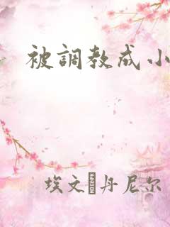 被调教成小骚货