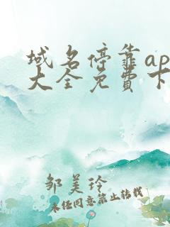 域名停靠app大全免费下载网站入