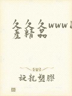 久久久www国产精品