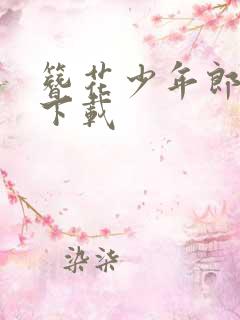 簪花少年郎免费下载