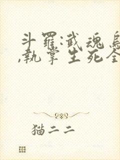 斗罗:武魂乌鸦,执掌生死全文免费阅