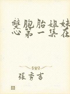 双胞胎姐妹的用心第一集在线观看免费