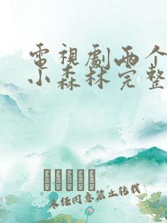 电视剧两个人的小森林完整版免费看