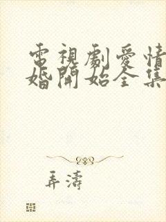 电视剧爱情从结婚开始全集播放免费观看