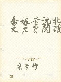 乔婉兮沈北屿全文免费阅读