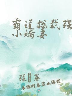 霸道总裁强制爱小娇妻