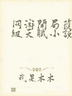 网游开局获得神级天赋小说无弹窗