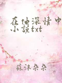 在他深情中陨落小说txt