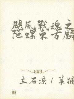 飓风战魂之剑旋陀螺东方麟