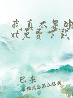 我真不是明君txt免费下载