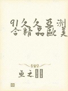 91久久亚洲综合精品欧美