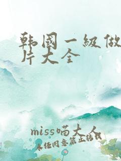 韩国一级做a爰片大全