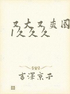 又大又爽国产91久久久