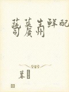 蔬菜生鲜配送公司广州