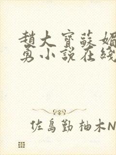 赵大宝苏媚赵大勇小说在线阅读