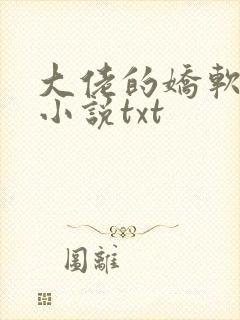 大佬的娇软美人小说txt