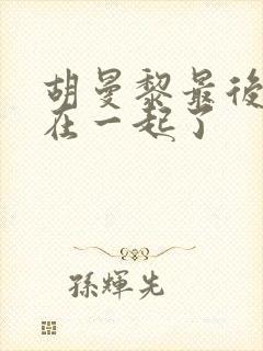 胡曼黎最后和谁在一起了