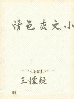 情色爽文小说