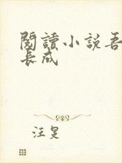 阅读小说吾家初长成