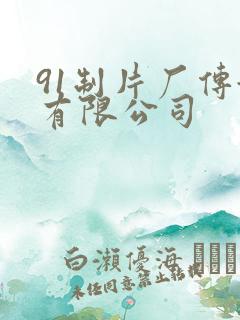 91制片厂传媒有限公司