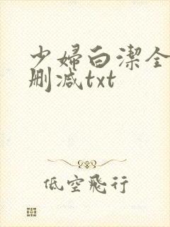 少妇白洁全文无删减txt