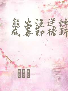 熊出没逆转时空成春节档新片