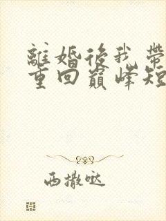 离婚后我带女儿重回巅峰短剧免费