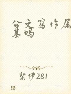 公文写作属于公基吗