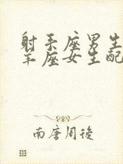 射手座男生和白羊座女生配对指数