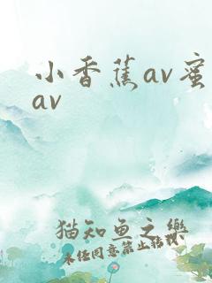 小香蕉av蜜桃av