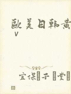 欧美日韩黄色aⅴ