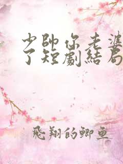 少帅你老婆又跑了短剧结局