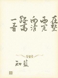 一路向西在线观看高清完整版