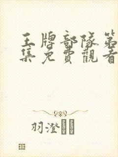 王牌部队第40集免费观看