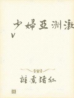 少妇亚洲激情av