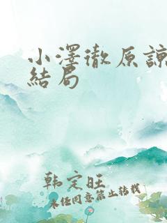 小泽彻原谅妻子结局