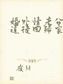 婚外情老公不知道后回归家庭