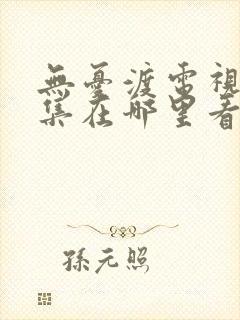 无忧渡电视剧全集在哪里看