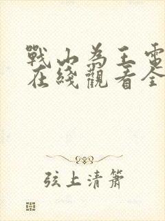 战山为王电视剧在线观看全集免费